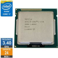 Processeur Intel Core I7-3770 3.40GHz SR0PK FCLGA1155 8Mo