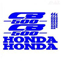 7 stickers CBR 500 – BLEU ROI – sticker HONDA CB 500 - HON438