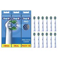 Brossettes Oral-B Pro Precision Clean pour brosse à dents - 12 unités