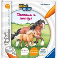 tiptoi®, Livre interactif, Mini Doc' Les chevaux et poneys, 4 ans, 13099020, Ravensburger
