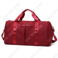 TD® Sac à bagages courte distance sac de voyage portable grande capacité pour femme sac de fitness à séparation humide et sèche