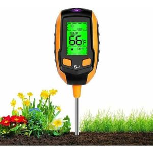 Testeur D'humidité Du Sol Numérique - Pour Plantes D'intérieur Et De Jardin - Détecteur Facile à Lire (rouge/vert/bleu)