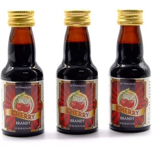 ASSORTIMENT ALCOOL Cherry Brandy 3x25 ml - sans alcool | Essence de V