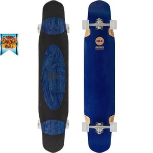 SKATEBOARD - LONGBOARD Longboard NKX Flagship Dancer 44 Bleu - Skateboard