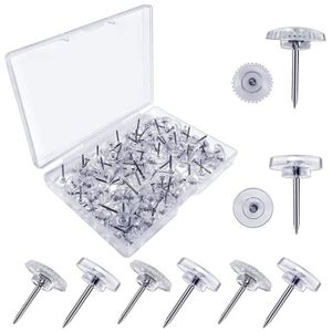 Funngy Forme De Fleurs,20 PCS Punaises Tableau Liège Punaises