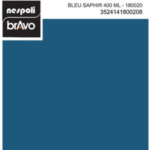 BOMBE DE PEINTURE Aérosol peinture professionnelle bleu saphir 400 m