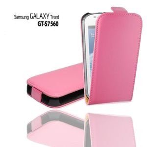 Housse Etui Coque ROSE ~ Samsung S7560 S7562 S7580 Galaxy Trend, Plus, S Duos