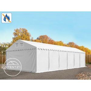 TONNELLE - BARNUM Tente de stockage TOOLPORT - PVC anti-feu - 6x12 m