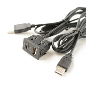 PRISE ALLUME-CIGARE Prise allume,Câble d'alimentation USB type-c pour 