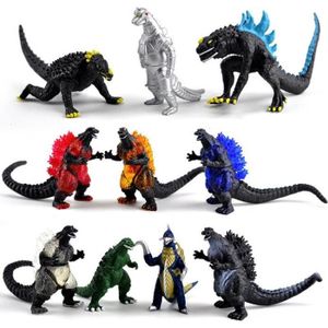 Figurine décor gâteau Figurines Godzilla Vs Kong - Collection de 10 pièc
