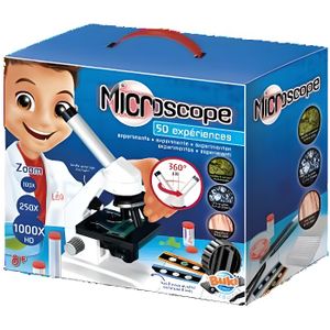 MICROSCOPE Microscope - BUKI FRANCE - 50 Expériences - Enfant