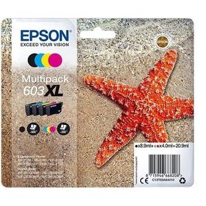 PACK CARTOUCHES Kit d'encres EPSON Multipack 603 XL - Noir, Cyan, 