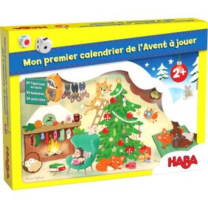 JEU D'APPRENTISSAGE HABA - Mon premier calendrier de l'Avent - Noël ch