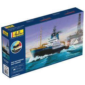 MAQUETTE DE BATEAU Maquette bateau - HELLER - Starter Kit - Smitt Rotterdam - 101 pièces - Adulte