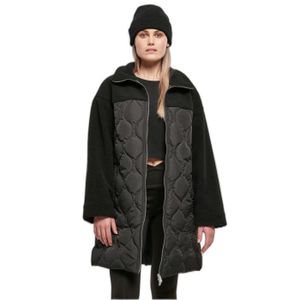 DOUDOUNE Doudoune sherpa oversize femme Urban Classics GT - noir - 2XL