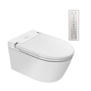 WC - TOILETTES Toilette japonaise suspendue NASHI EOS - ABS antibactérien - Télécommande