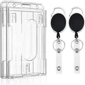 Porte-cartes Rigide Transparent - Made In France - Protège Vos Cartes Bancaires