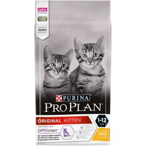 CROQUETTES Purina Proplan OptiStart Chat Kitten Poulet Croquettes 1,5kg