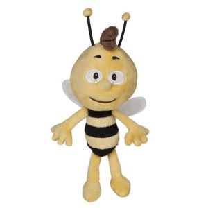 PELUCHE Peluche Maya l'abeille - Studio 100 - Willi - 20 cm - Jaune - Peluche Moelleuse pour Enfants