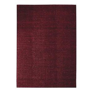 TAPIS DE COULOIR NUDE - Tapis en laine et coton 160 x 230 cm  rouge foncé