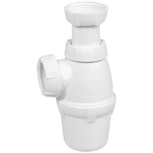 SIPHON DE LAVABO Siphon de lavabo réglable - WIRQUIN - D: 32 mm - entrée 1 1/4 - plastique
