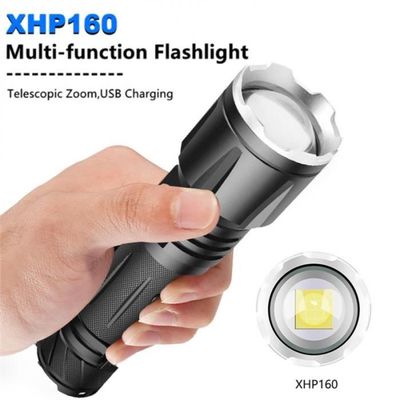 Forfait D - Mini lampe de poche Rechargeable à 6 led, Torche haute  luminosité, Affichage de puissance, éclair