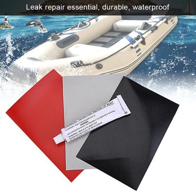6 Rustines PVC Pour Bateau Gonflable - Réparation Canoë/Kayak | Imperméable & Résistant