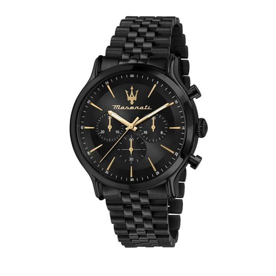 Montre Homme Maserati R8873618002 à Quartz, Boîtier Acier Argent 41 Mm, étanche 100 M, Neuve