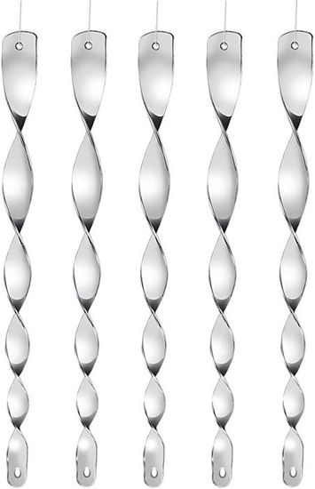 6 Pièces Répulsif Oiseaux,30 Cm Barre Effaroucheur Oiseaux