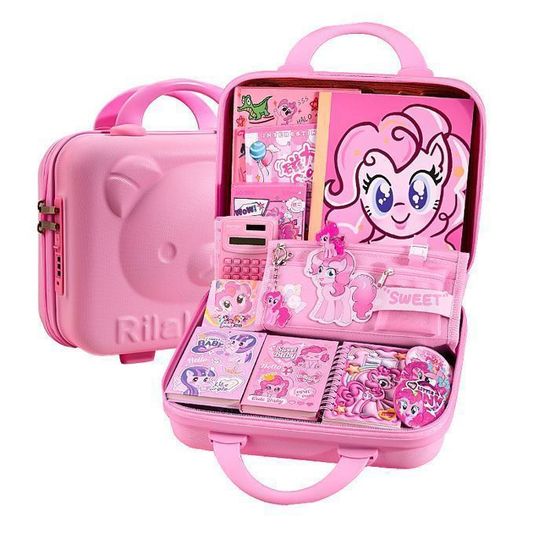 Yetech Set Papeterie Licorne – 16 Pièces – Carnet Verrouillable – Cadeau Fille 4-11 Ans