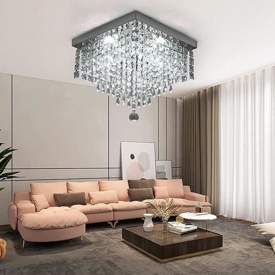 Lustre Antique Plafonnier Cristal Palazzo INT - Style Baroque - Lampe Suspension