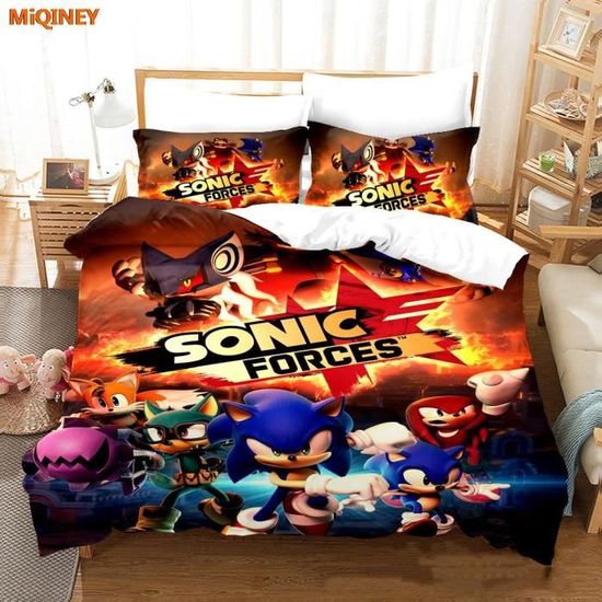 AYMAX - Parure De Lit Réversible Sonic Et Ses Amis - 14