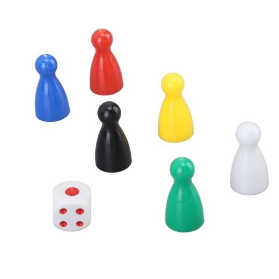 Lot De 100 Meeples En Bois Pour Jeux Familiaux - Jetons De Jeu De Société Multicolores Parfaits Pour Trier, Compter, Salles De Classe, Pièces De Rechange