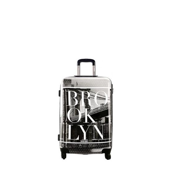 Valise cabine rigide Brooklyn 55 cm NOIR