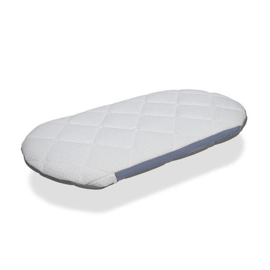 Matelas Bébé Berceau 75x52cm - Épaisseur 7cm, Déhoussable Et Lavable, Respirant Anti-Transpiration