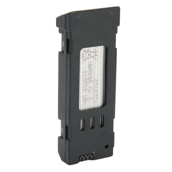 Batterie Lithium 7.4V 3000mAh Puissante Pour Drone RC LYZRC L800 PRO2 - Remplacement VGEBY Noir