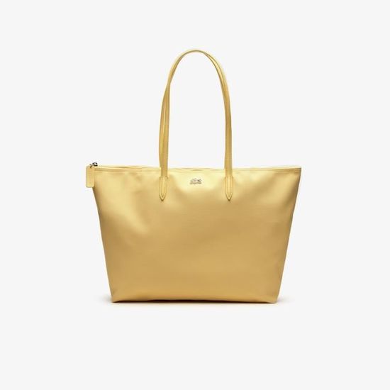 Sac best sale jaune lacoste
