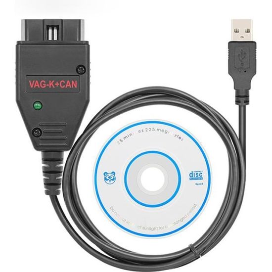 Scanner de Diagnostic OBD2 VAG VAG K + CAN Commander Interface 1.4 complète pour Audi VW SEAT SKODA avec puce FT232RL