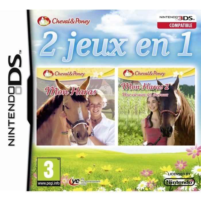 Mon Haras 1 & 2 Nintendo Ds - vue 2