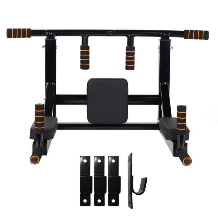 Barre de traction murale à double usage pour équipement de musculation à domicile