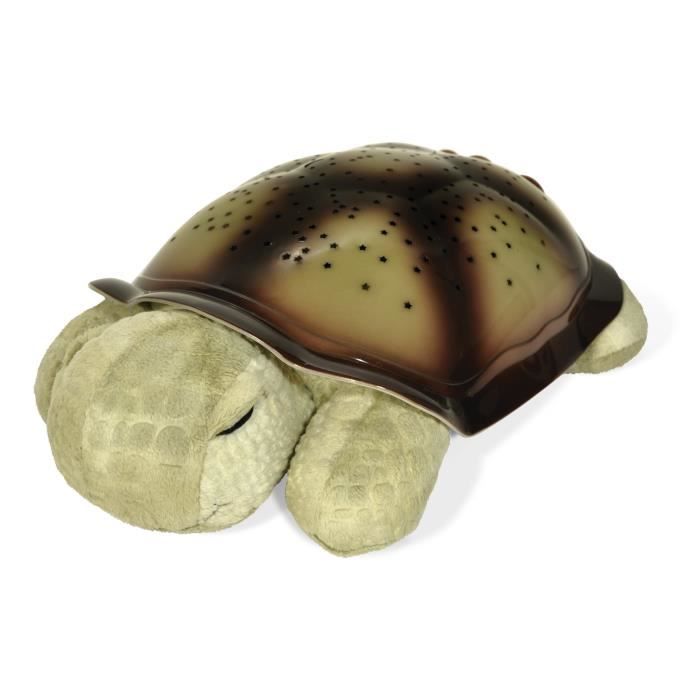 CLOUD B Veilleuse Twilight Turtle®- Marron