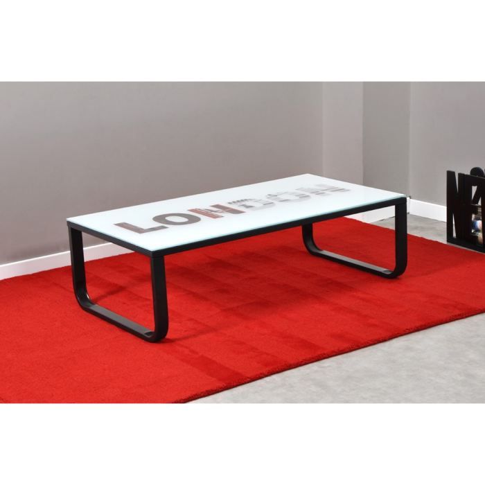 Table basse verre trempé OXFORD Mooviin First