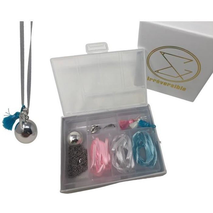 Box création DIY - Bola de grossesse - Bola lisse-Mixte Argent