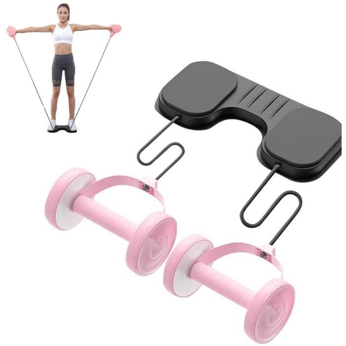 AB Roue Abdominale Appareils De Fitness pour Genou Kit Complet pour Fitness Exercices Musculation