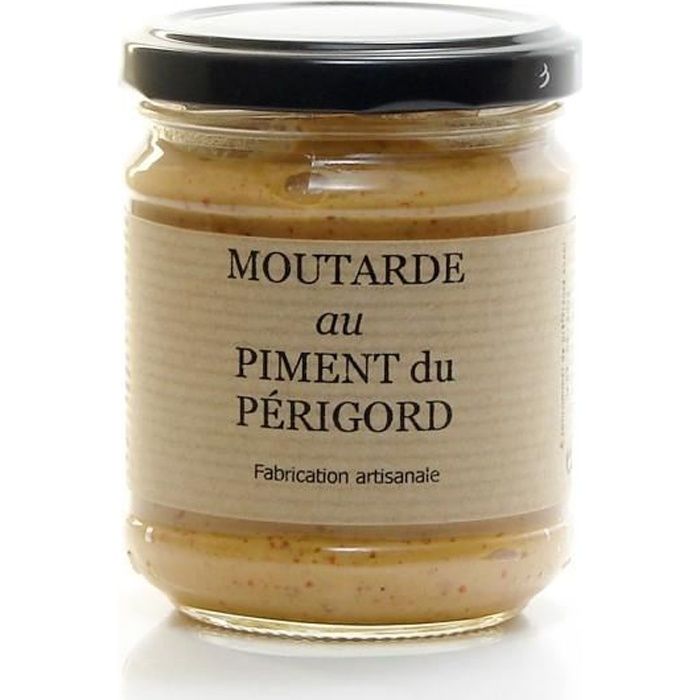 Moutarde au Piment du Périgord 200g