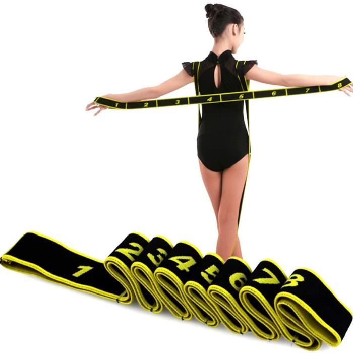Elastique Sport bandes musculation fitness adultes/enfants résistance élastique yoga danse elastiband corde ruban extenseur sangle