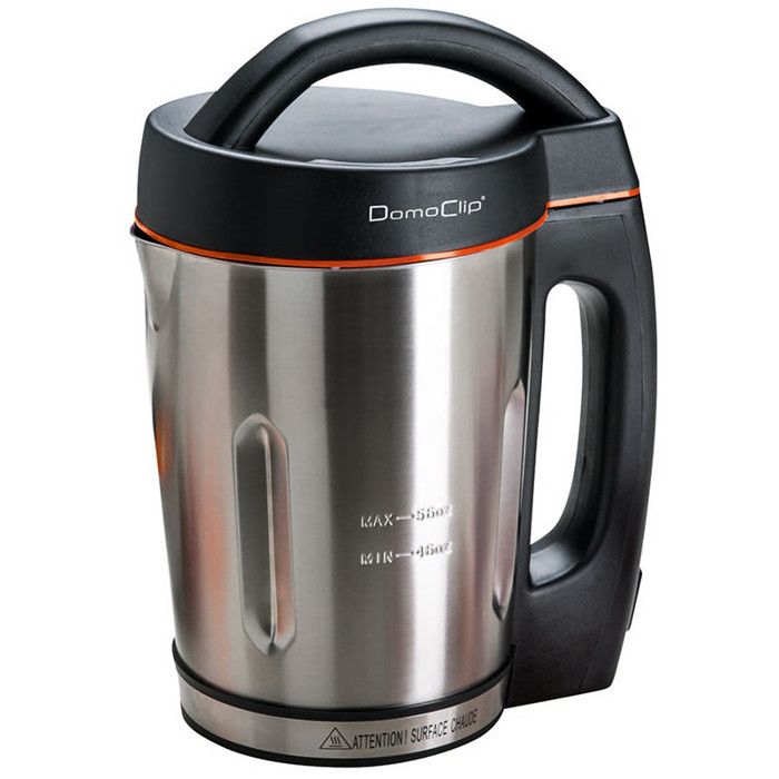 LIVOO DOP121 Blender chauffant Rapid'soup - Inox