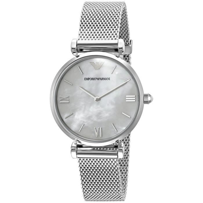 EMPORIO ARMANI Ar1955 Retro Silver Watch AB132