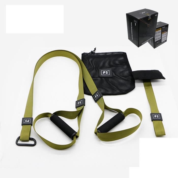 Elastique de Résistance Musculation Fitness Pro 1 Vert