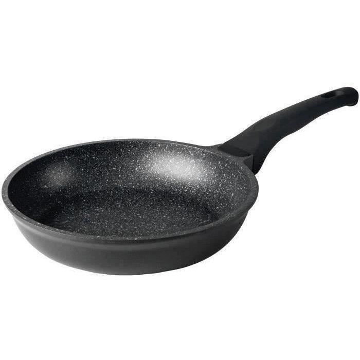 LACOR Poêle 20 cm fonte alu revêtue pierre Eco Piedra